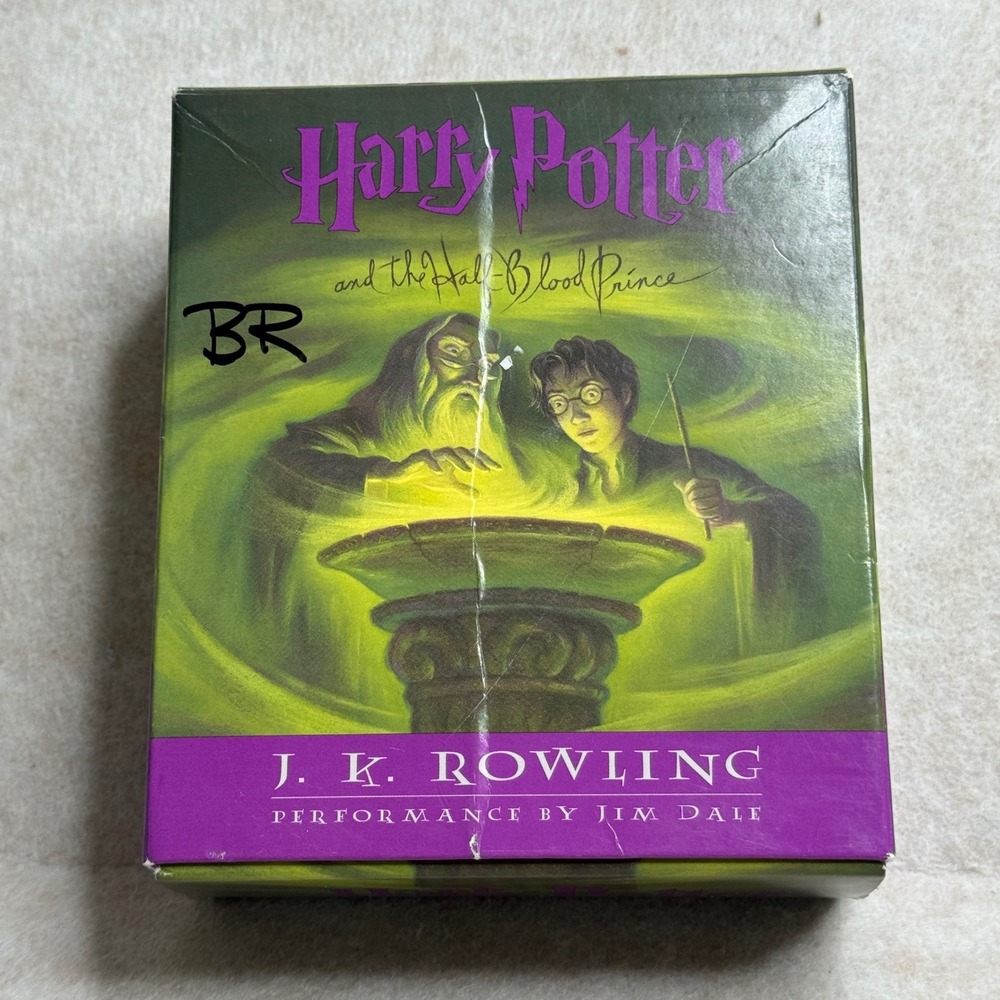 Harry Potter‎ and The Half Blood Prince Unabridged Audiobooks Jim Dale 17 CDs